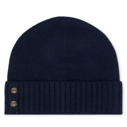 Czapka LAUREN RALPH LAUREN. Niebieskie czapki i kapelusze damskie Lauren Ralph Lauren, na zimę, bez wzorów. Za 419.99 zł.