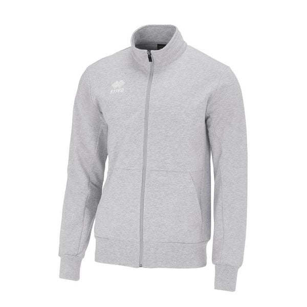 Bluza Errea David Felpa Ad Dorośli. Szare bluzy męskie ERREA, s, bez wzorów, z bawełny, bez kaptura, do piłki nożnej. Za 293.99 zł.