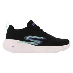 Buty do biegania damskie Skechers GO Run. Czerwone obuwie sportowe damskie Skechers, bez wzorów, z materiału, do biegania. Za 357.00 zł.