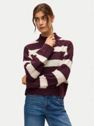 Vero Moda Sweter Inez 10331538 Fioletowy Regular Fit. Fioletowe swetry damskie Vero Moda, l, bez wzorów, z syntetyku, bez kołnierzyka, bez ramiączek, bez kaptura. Za 159.99 zł.