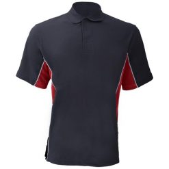 ® Męska Koszulka Polo Z Krótkim Rękawem Track Pique. Czerwone koszulki polo męskie GAMEGEAR, m, bez wzorów, bez ramiączek. Za 104.99 zł.