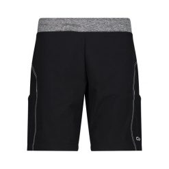 Szorty damskie CMP. Czarne szorty sportowe damskie CMP, bez wzorów, sportowe, trekkingowe. Za 225.00 zł.