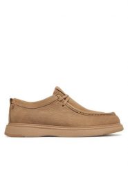 Tommy Hilfiger Półbuty Comfort Nubuck Moc Toe Shoe FM0FM05975 Beżowy. Brązowe półbuty na co dzień męskie Tommy Hilfiger, z nubiku, bez zapięcia. Za 649.99 zł.