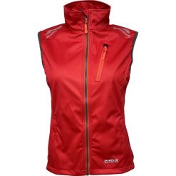Damska wodoodporna kurtka softshell Pro-X Elements Hanna. Czerwone kurtki damskie PRO-X ELEMENTS, bez wzorów, z softshellu, bez kaptura, trekkingowe. Za 335.00 zł.