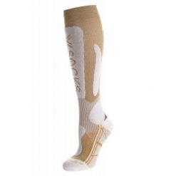 Skarpety narciarskie damskie X-Socks Ski Metal białe. Białe skarpety damskie X-Socks, bez wzorów, z elastanu. Za 70.49 zł.
