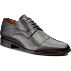 Półbuty GINO ROSSI - Matteo MPC655-S89-3V00-9900-0 99. Czarne eleganckie półbuty Gino Rossi, z materiału. W wyprzedaży za 199.00 zł.