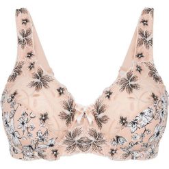 Biustonosz "minimizer" bonprix cielisto-ecru. Brązowe biustonosze bonprix. Za 54.99 zł.