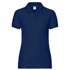 Koszulka Polo Damska 65/35. Niebieskie koszulki sportowe damskie Fruit of the Loom, xl, bez wzorów, bez kołnierzyka, bez ramiączek. Za 63.99 zł.