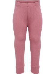 Legginsy dla dziewczynki Hummel Rene. Czerwone legginsy dla dziewczynek Hummel, bez wzorów, z bawełny. Za 121.50 zł.