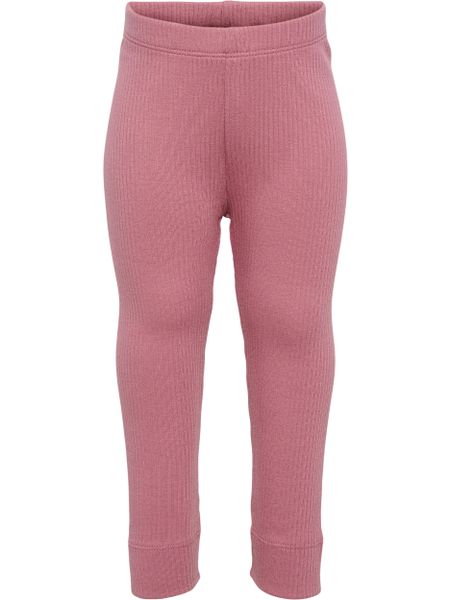 Legginsy dla dziewczynki Hummel Rene. Czerwone legginsy dla dziewczynek Hummel, bez wzorów, z bawełny. Za 119.24 zł.