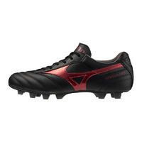 Buty piłkarskie Mizuno Morelia II Pro FG. Czarne buty sportowe męskie Mizuno, bez zapięcia, do piłki nożnej. Za 269.99 zł.