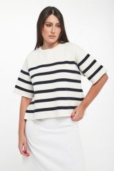 Sweter damski Marina ECOALF. Swetry damskie Ecoalf, l, bez wzorów, marine, bez kołnierzyka, bez ramiączek, bez kaptura. Za 399.00 zł.