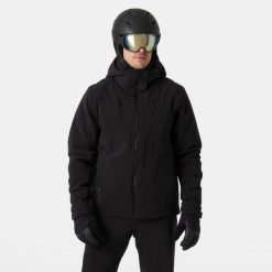 Kurtka narciarska Helly Hansen Alpha 4.0. Czarne kurtki męskie Helly Hansen, na zimę, m, bez wzorów, sportowe, bez kaptura. W wyprzedaży za 1,599.20 zł.