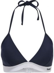 Damski top do kostiumu kąpielowego Hummel Kaya. Niebieskie topy damskie Hummel, xl, bez wzorów, z elastanu, bez kołnierzyka, bez ramiączek. Za 135.00 zł.