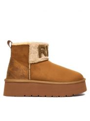 REPLAY Śniegowce GWF5A.000.C0009T Brązowy. Brązowe śniegowce i trapery damskie Replay, ze skóry. Za 489.99 zł.