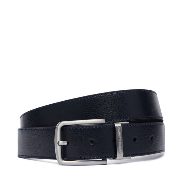 Pasek Emporio Armani. Niebieskie paski damskie Emporio Armani, bez wzorów. Za 540.99 zł.