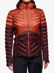 Kurtka ocieplana damska Vaude Sesvenna Pro Jacket II. Czerwone kurtki damskie Vaude, l, bez wzorów, z materiału, bez kaptura. Za 758.99 zł.