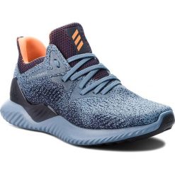 Buty adidas - Alphabounce Beyond M AQ0574 Rawgre/Hireor/Legink. Niebieskie buty sportowe męskie Adidas, z materiału. W wyprzedaży za 289.00 zł.