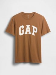 T-SHIRT MĘSKI GAP KOSZULKA BAWEŁNIANA Z LOGO. Żółte koszulki sportowe męskie GAP, m, bez wzorów, z bawełny, sportowe, bez kołnierzyka. Za 99.00 zł.