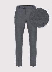 PAKO LORENTE – Szare wełniane spodnie garniturowe. Szare eleganckie spodnie męskie Pako Lorente, m, bez wzorów, z wełny. Za 549.99 zł.