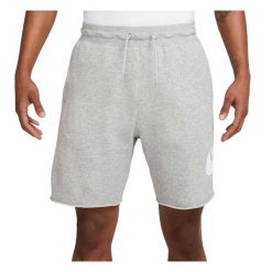 Szorty Alumni Big Logo Rozmiar M Szary - FQ4950-063. Szare krótkie spodenki sportowe męskie Nike, m, bez wzorów, z materiału, na fitness i siłownię. Za 230.10 zł.