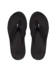 Teva Japonki Voya Flip 1019040 Czarny. Czarne klapki damskie Teva, bez wzorów, z materiału, bez obcasa. Za 149.99 zł.