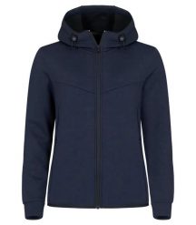 Clique Hayden Women kurtka z kapturem z tkaniny air-layer Dark Navy. Niebieskie kurtki damskie CLIQUE, m, bez wzorów, z elastanu, z kapturem. Za 238.90 zł.