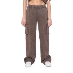 Spodnie dresowe z bawełna na co dzień na siłownię. Czarne obuwie sportowe damskie LEONE 1947 APPAREL, bez wzorów, z bawełny, na fitness i siłownię. W wyprzedaży za 164.19 zł.