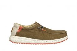 Półbuty Walk In Pitas Nias Camel 003312, Zielony, Materiał - 44. Zielone półbuty na co dzień męskie Walk In Pitas, na lato, z bawełny, wakacyjne, bez zapięcia. W wyprzedaży za 224.10 zł.