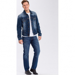 Dżinsy "Antonio" - Relax Fit - w kolorze granatowym. Niebieskie jeansy męskie Cross Jeans. W wyprzedaży za 136.95 zł.