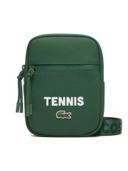 Lacoste Saszetka NH5289TX Zielony. Zielone saszetki męskie Lacoste, ze skóry. Za 455.99 zł.