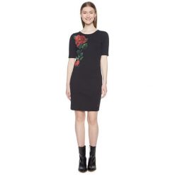 Desigual Damska Kamizelka Helga Negro 18Wwvk66 2000 (Rozmiar M). Spódnice damskie marki Desigual. W wyprzedaży za 185.00 zł.
