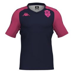Maillot Stade Français Bemi. Niebieskie koszulki sportowe męskie Kappa, bez wzorów, bez kołnierzyka, bez ramiączek. Za 293.00 zł.