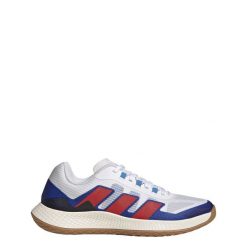 Buty do siatkówki dla dorosłych Adidas Forcebounce. Białe obuwie sportowe damskie Adidas, bez wzorów, z gumy, do siatkówki. Za 477.00 zł.