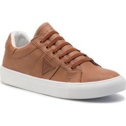 Sneakersy GUESS - FJ7ZAC LEA12 TAN. Półbuty chłopięce Guess. Za 299.00 zł.
