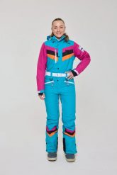 Kombinezon narciarski Exodus dla kobiet. Zielone spodnie snowboardowe damskie OOSC, s, z aplikacjami, z polaru, narciarskie. Za 1,710.99 zł.