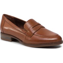Półbuty TAMARIS - 1-24215-23 Cognac 305. Brązowe półbuty damskie Tamaris, bez wzorów, ze skóry ekologicznej, bez obcasa, na obcasie, bez zapięcia. Za 229.00 zł.