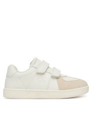 Calvin Klein Jeans Sneakersy Low Cut Velcro Sneaker V1X9-82075-1269 S Biały. Białe trampki i tenisówki chłopięce Calvin Klein Jeans, bez wzorów, z jeansu, bez zapięcia. Za 199.99 zł.