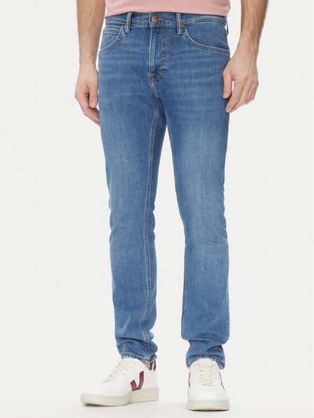 Lee Jeansy Luke 112363975 Niebieski Slim Fit. Niebieskie jeansy męskie Lee. Za 184.99 zł.