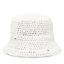 Kapelusz Weekend Max Mara. Białe czapki i kapelusze damskie Weekend Max Mara, bez wzorów. Za 839.99 zł.