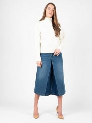 Silvian Heach Sweter | CVA22003LU | Kobieta | Kremowy. Białe swetry damskie Silvian Heach, xs, bez wzorów, z dzianiny, bez kołnierzyka, bez ramiączek, bez kaptura. W wyprzedaży za 249.00 zł.