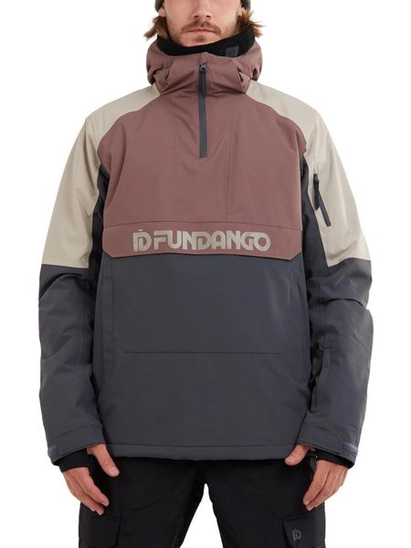 Męska koszulka Fundango Burnaby Logo. Fioletowe koszulki sportowe męskie Fundango, l, bez wzorów, z poliamidu, bez kołnierzyka, bez ramiączek, narciarskie. Za 349.00 zł.