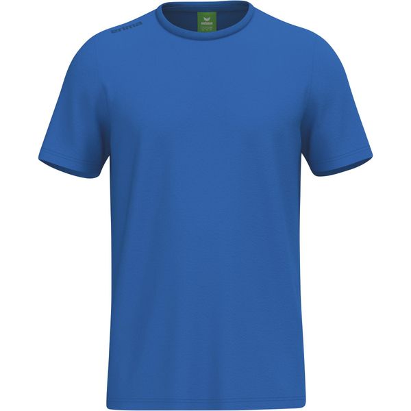 Erima TS T-shirt New Royal - koszulka sportowa z bawełny. Niebieskie koszulki sportowe damskie Erima, m, bez wzorów, z bawełny, bez kołnierzyka, bez ramiączek, na fitness i siłownię. Za 100.20 zł.