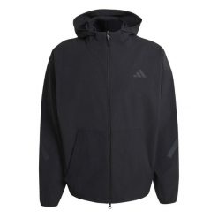 Bluza Adidas Sport M Z.N.E. Wv Fz Dorośli. Czarne bluzy męskie Adidas, m, bez wzorów, z bawełny, z kapturem, do biegania. Za 506.99 zł.