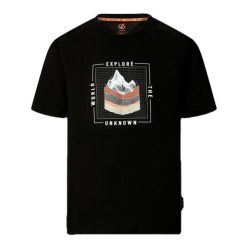T-shirt Męski. Czarne t-shirty męskie Dare 2b, l, bez wzorów, z bawełny, bez kołnierzyka. Za 97.99 zł.