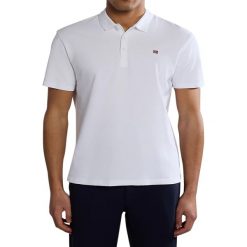 Polo z krótkim rękawem Mężczyzna NAPAPIJRI EALIS SS SUM. Niebieskie koszulki polo męskie Napapijri, m, bez wzorów, bez ramiączek. W wyprzedaży za 242.95 zł.