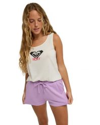 Spodenki dresowe dla Kobiety SURFING BY MOONLIGHT Fioletowy. Fioletowe szorty damskie Roxy, l, bez wzorów, z dresówki, klasyczne. Za 169.99 zł.