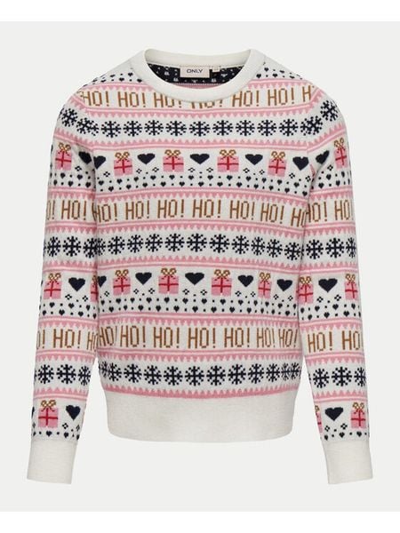 Kids ONLY Sweter 15331242 Kolorowy Regular Fit. Swetry dla dziewczynek Kids Only, bez wzorów, z syntetyku, bez kołnierzyka, bez ramiączek, bez kaptura. Za 59.99 zł.