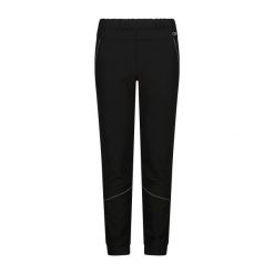 Spodnie poliestrowe dla dziewczynek CMP. Czarne spodnie sportowe dla dziewczynek CMP, na zimę, bez wzorów, trekkingowe. Za 230.50 zł.