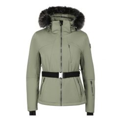 Kurtka damska narciarska softshellowa Alpine Pro Dowela 2. Zielone kurtki damskie Alpine Pro, bez wzorów, bez kaptura, narciarskie. W wyprzedaży za 1,099.00 zł.